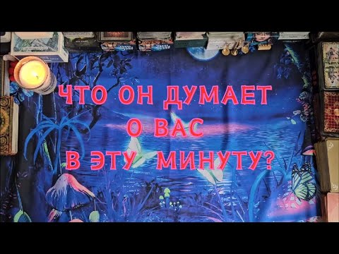 Видео: Что он думает о Вас в эту самую минуту?🔮🪬✨️🪄🎈🍀🦋