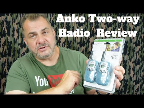 Видео: Тест и обзор двусторонней радиостанции Anko — обзор двусторонней радиостанции K Mart