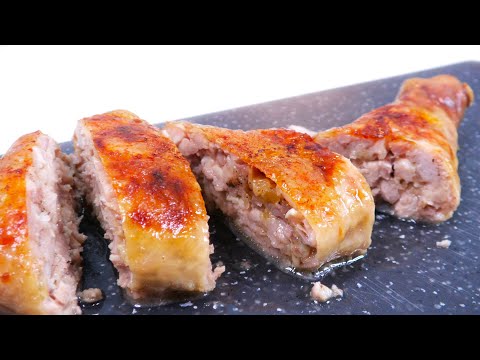 Видео: Фаршированные куриные окорочка запечённые в духовке. Вкусное и лёгкое блюдо.