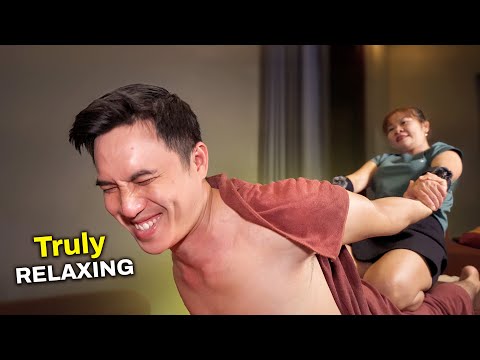 Видео: АСМР 🔥 По-настоящему РАССЛАБЛЯЕТ с СИЛЬНЫМ массажем ног и спины!