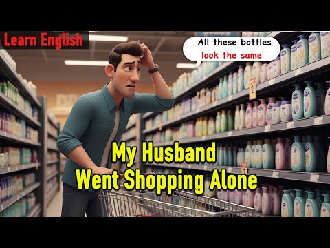 Видео: 🛒 Мой муж пошёл за покупками один 😅 | Практика аудирования A2-B1 | Медленный разговорный английский