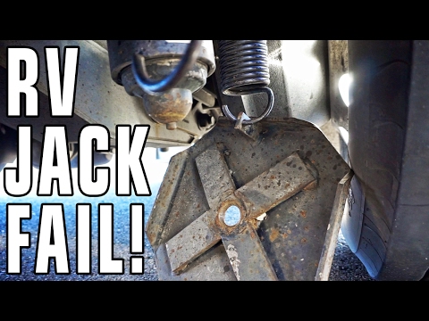 Видео: Гидравлический домкрат для автодома сломался! Четыре извлеченных урока