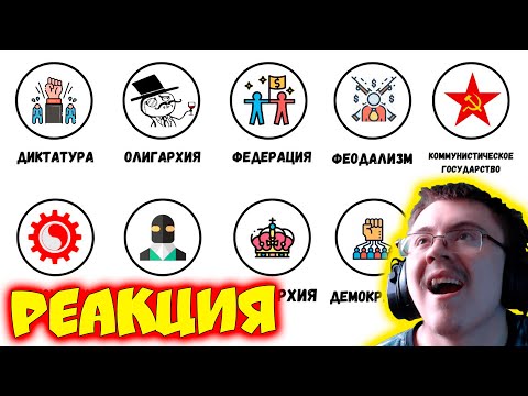Видео: ВСЕ типы ПРАВЛЕНИЯ за 12 минут ( Интеллект Лаб ) | Реакция