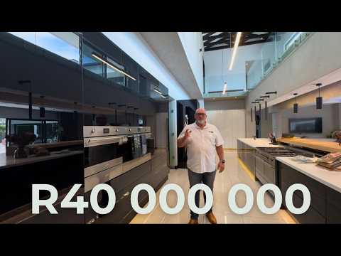 Видео: Прогулка по дому стоимостью 40 миллионов рандов в Мидстрим Эстейт