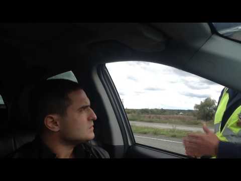 Видео: Нарушитель инспектор ГАИ или Санька?