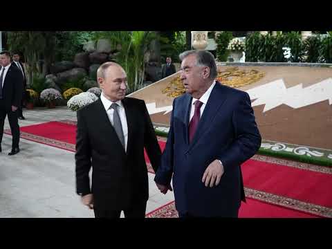 Видео: Шоми Дӯстӣ бо иштироки сарони давлатҳои Тоҷикистону Русия дар боғи Ирами Душанбе