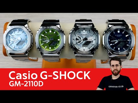 Видео: Цветные октагоны / Casio G-SHOCK GM-2110D