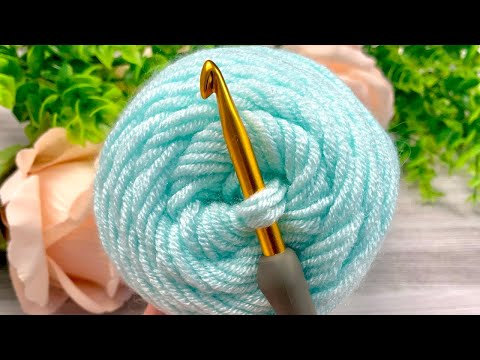 Видео: Ух ты! Всего 1 РЯД! Этот красивый узор крючком очень прост! Вязка крючком для пледа или шарфа