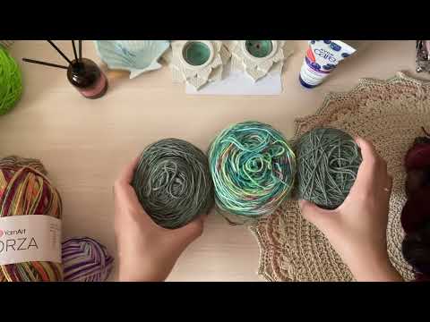 Видео: Вся моя носочная пряжа🧦🧶 