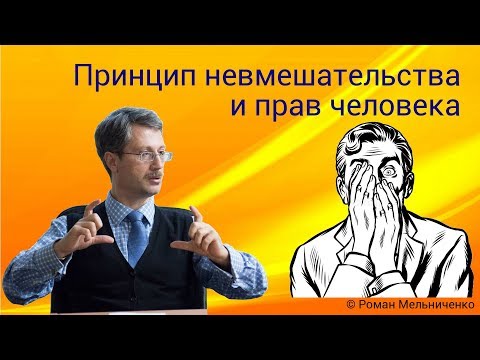 Видео: Принцип прав человека и невмешательства