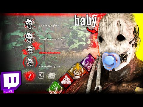 Видео: Троллинг стримеров Twitch в роли младенца, а затем использование ловца в конце игры