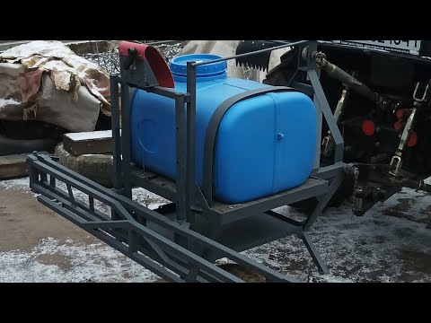 Видео: 1 частина саморобного оприскувача