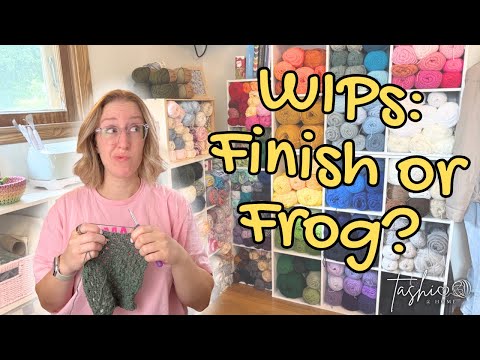 Видео: 😅 Так много незавершённых дел, так мало времени // Видеоблог о вязании крючком в Таши