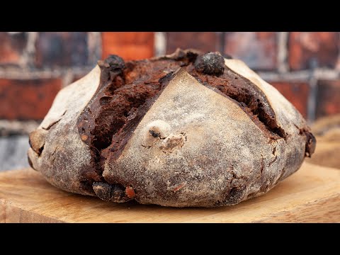 Видео: РЕЦЕПТ ШОКОЛАДНОГО ХЛЕБА НА ЗАКВАСКЕ - Рецепт шоколадного ХЛЕБА НА ЗАКВАСКЕ