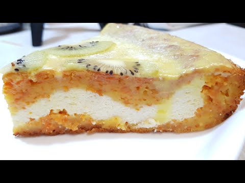 Видео: Воздушный Морковный ПИРОГ с ТВОРОЖНОЙ Начинкой ОЧЕНЬ Вкусный