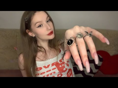 Видео: мое первое АСМР видео/моя бижутерия/таппинг
