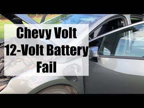 Видео: Chevy Volt (Gen2) 12-вольтовая батарея неисправна!