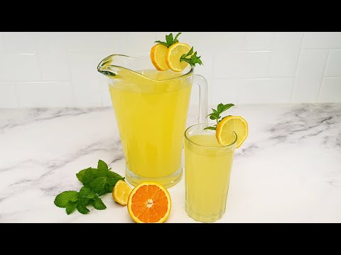 Видео: Турецкий Лимонад, Самый вкусный рецепт Лимонада - 100% утоляет жажду