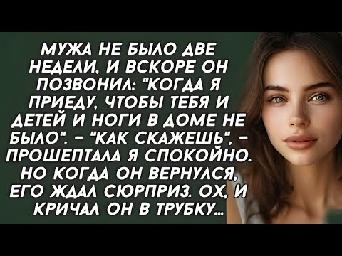 Видео: Мужа не было две недели, и вскоре он позвонил. аудио рассказы. Истории из жизни.