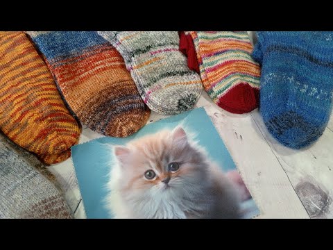 Видео: 🧶Носочная пора, готовые работы♥️