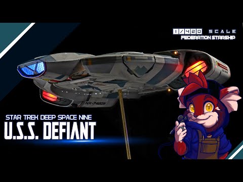 Видео: #newtype #Otakubuilder #startrek STAR TREK DEEP SPACE NINE Uss Defiant (крепкий маленький корабль)