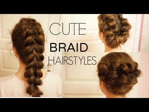 Видео: HAIRSTYLE:КОСА С РЕЗИНКАМИ