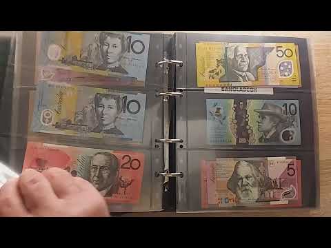 Видео: Коллекция полимерных банкнот - часть 1 - Обзор - Polymer banknotes collection part 1