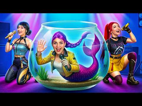 Видео: K-Pop Охотницы на Демонов: Русалка стала Руми в реальной жизни!