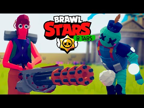 Видео: Totally Accurate Battle Simulator - Brawl Stars в TABS, Эксперименты в ТАБС
