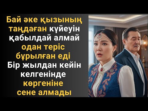 Видео: Бай әке қызының таңдаған күйеуін қабылдай алмай одан теріс бұрылған еді Бір жылдан кейін келгенінде