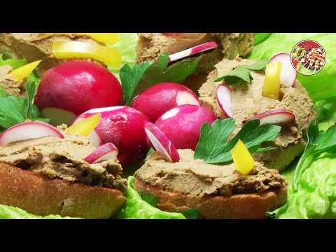 Видео: Паштет из говяжьей печёнки | Нежный, сливочный и очень вкусный!