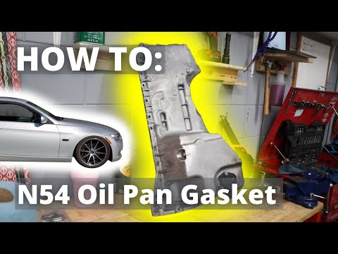 Видео: Как заменить прокладку масляного поддона 335i (дома!)