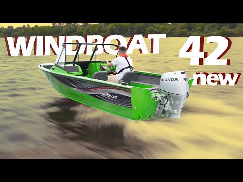 Видео: ДВУХКОНСОЛЬНАЯ лодка ВИНДБОТ 42 DC EVO! Обзор новинки 2022 и интервью с производителем!!!