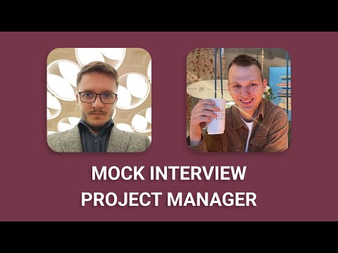 Видео: Собеседование менеджер проектов | Project manager MOCK Interview | Вопросы по софтам, хардам