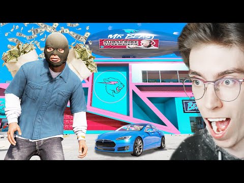 Видео: ГАНГСТЕР ОГРАБИЛ ДОМ МИСТЕР БИСТА!! - GTA 5 Реальная Жизнь (Моды ГТА 5)