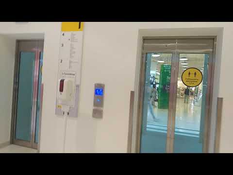 Видео: Панорамные Лифты OTIS OH5000 @ ТЦ Авиапарк