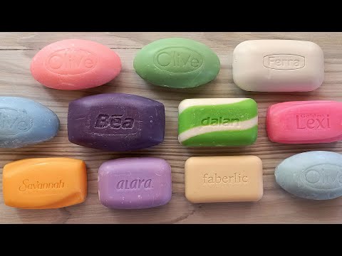 Видео: ASMR SOAP CUTTING|soap carving|резка мыла|асмр