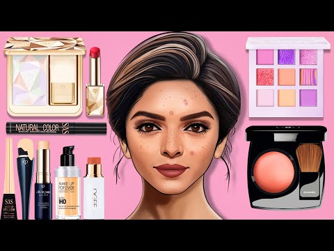 Видео: ASMR Анимация Преображения Макияжа | От простой девушки до потрясающей индийской невесты 💫👰‍♀️