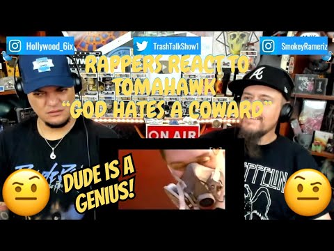 Видео: Реакция рэперов на песню Tomahawk «Бог ненавидит труса»!!!