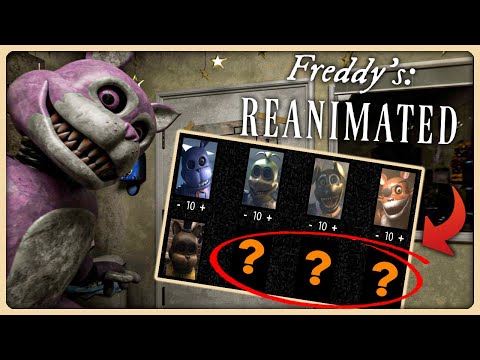 Видео: Я В ШОКЕ С ЭТИХ СЕКРЕТНЫХ АНИМАТРОНИКОВ! ✅ FNAF | Freddy's: Reanimated #4