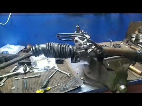 Видео: Пежо 405 ремонт рулевой рейки с ГУР
