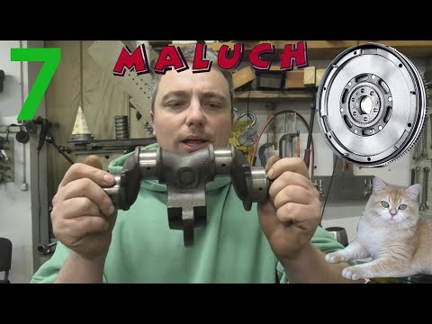 Видео: FIAT 126P BIS. ШЛІФОВКА КОЛІНВАЛА і МАХОВИКА в домашніх умовах.