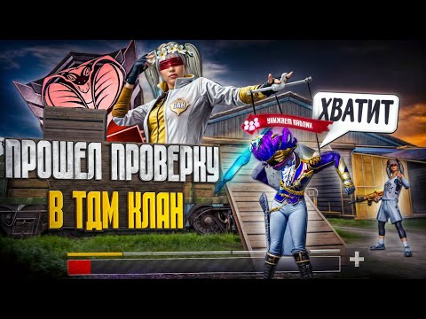 Видео: ПРОШЕЛ ТДМ ПРОВЕРКУ В КЛАН⁉️ ТДМ-УНИЖАТОРЫ ТОКСИКИ ЛОКАЛКИ🔥(PUBG MOBILE 3.9)