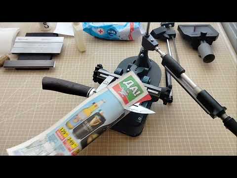 Видео: Нож A.R. Формирование подводов. #заточканожа #заточканожей #точилка #точилкадляножей #видео