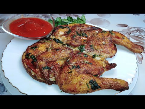 Видео: Цыпленок Табака (тапака) невероятно сочный и вкусный//НА КУХНЕ У ЦЫГАНОЧКИ