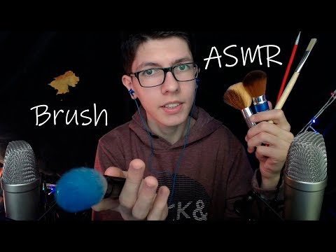 Видео: АСМР 🖌️ ЛУЧШИЕ КИСТОЧКИ по МИКРОФОНУ и ЛИЦУ | ASMR face and mic brushing | Визуальные Триггеры Rode