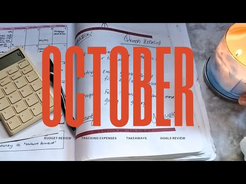 Видео: Еженедельная проверка бюджета: давайте рассмотрим и закроем бюджет на октябрь!