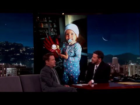 Видео: Команда Железного человека на шоу Джимми Киммела (русский язык)