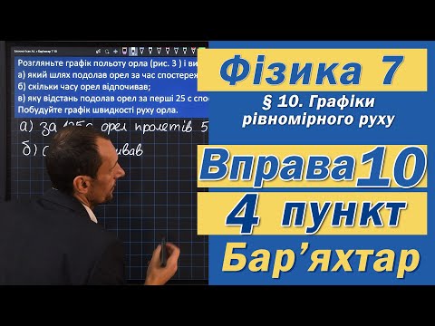 Видео: Вправа № 10. 4 п. Бар'яхтар Фізика 7 клас