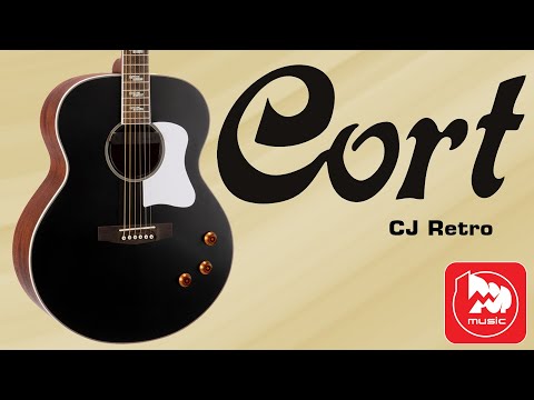 Видео: Электроакустическая гитара CORT CJ-Retro